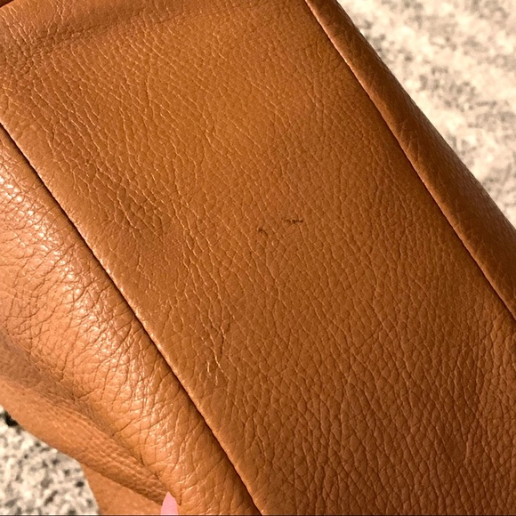 SOLD - COACH camel / tan colored satchel - Picture 12 of 12